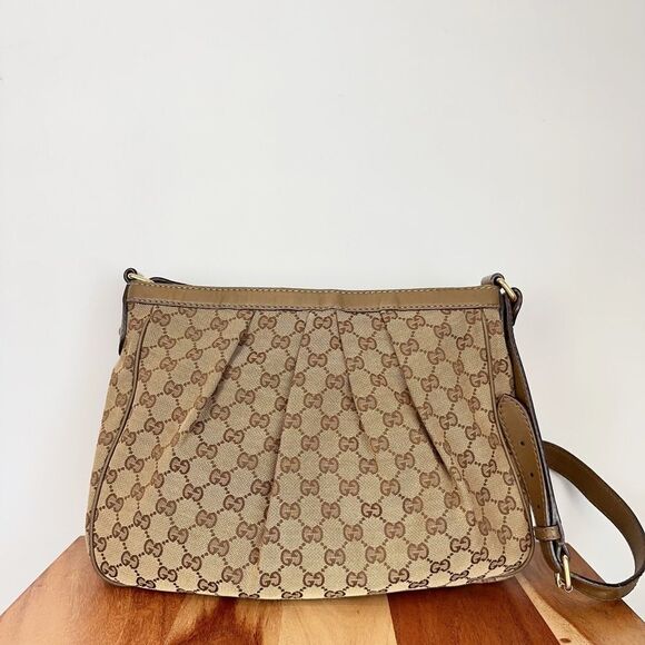 Pre-Owned Gucci GG‎ Canvas Sukey Shoulder Bag 296884 - Picture 5 of 12